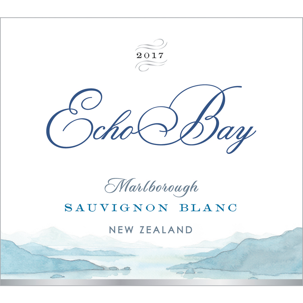Echo Bay Sauvignon Blanc White Wine, 750mL Wine Bottle