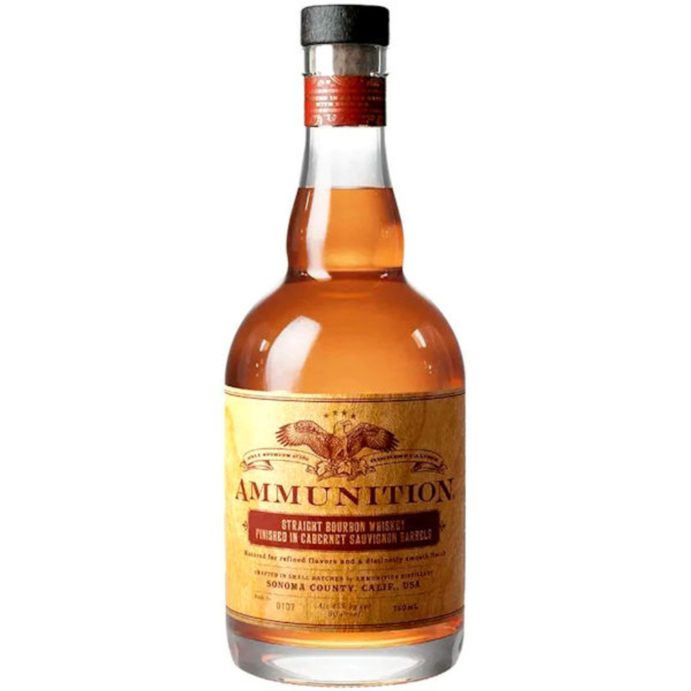 Ammunition Cabernet Barrel Finished Straight Bourbon Whiskey 750ml