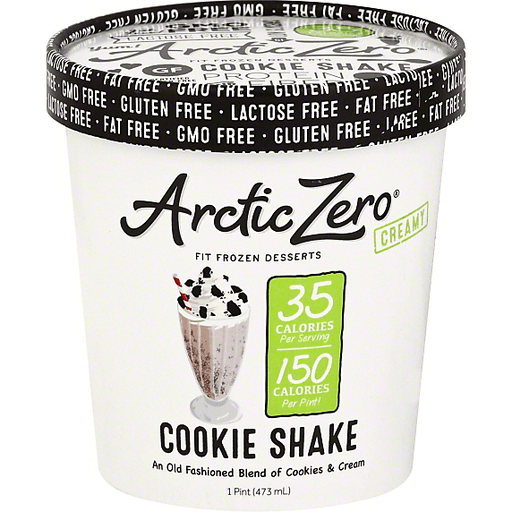 Arctic Zero Frozen - Ice Cream Dessert Cookie Shake, 8x16Fz