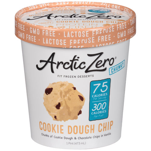 Arctic Zero Cookie Dough Chip Chunky Frozen Dessert, 1 Pt
