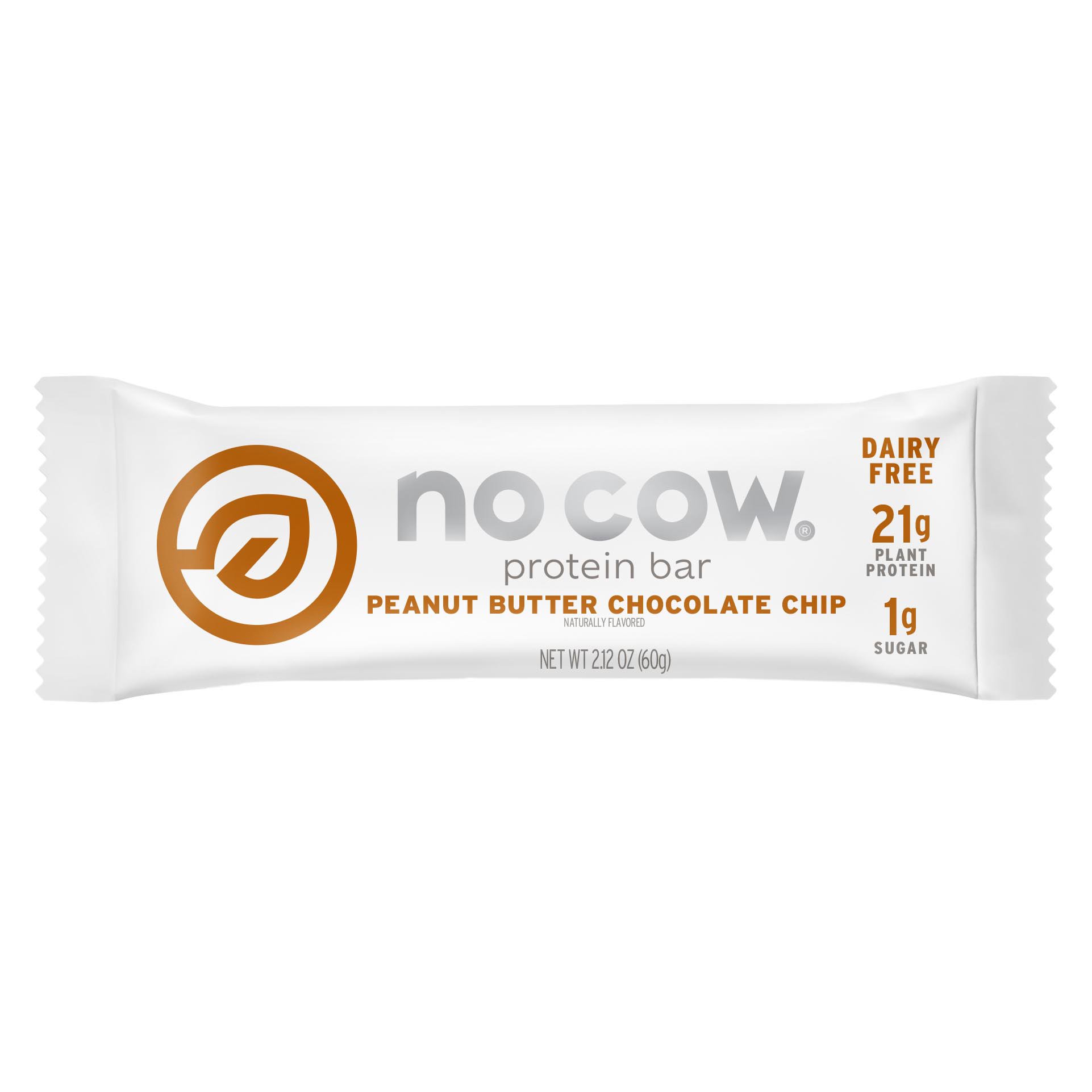 No Cow Protein Bar, Peanut Butter Chocolate Chip 2.12 Oz