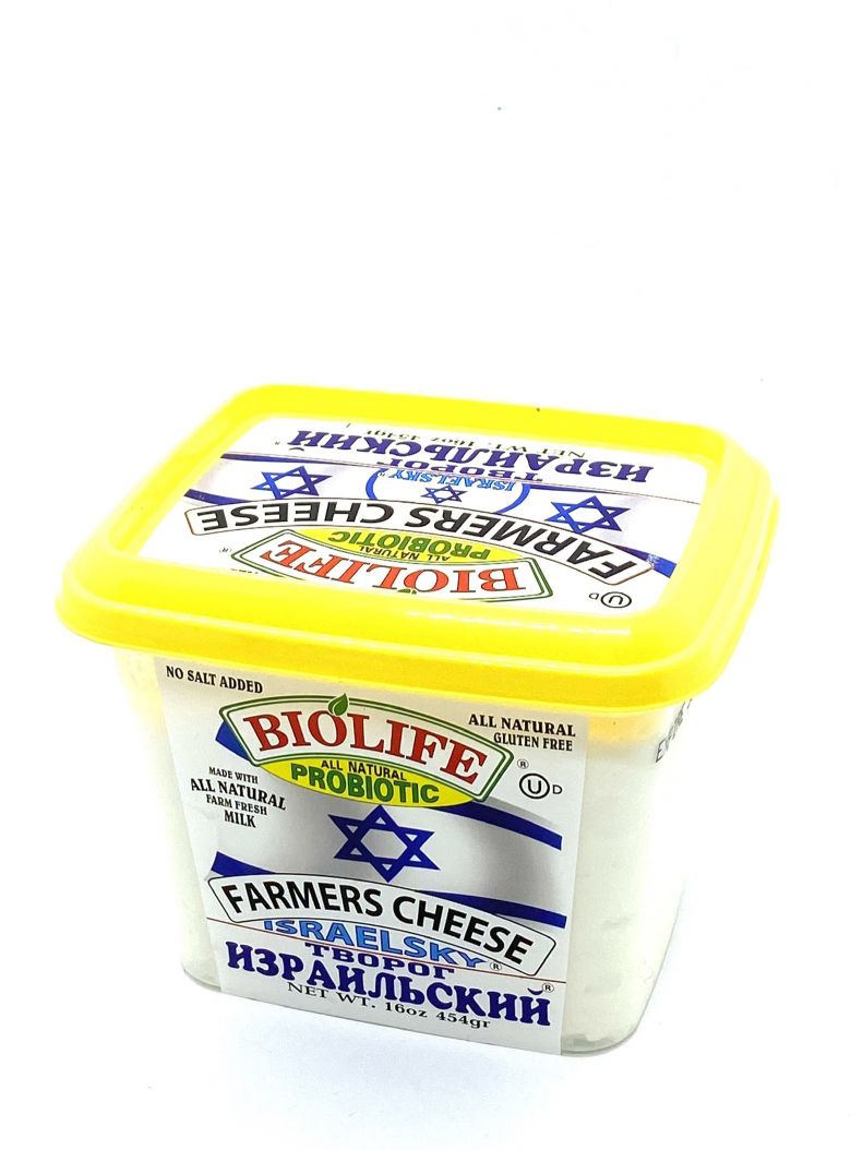 Biolife All Natural Israelsky Farmers Cheese 16oz