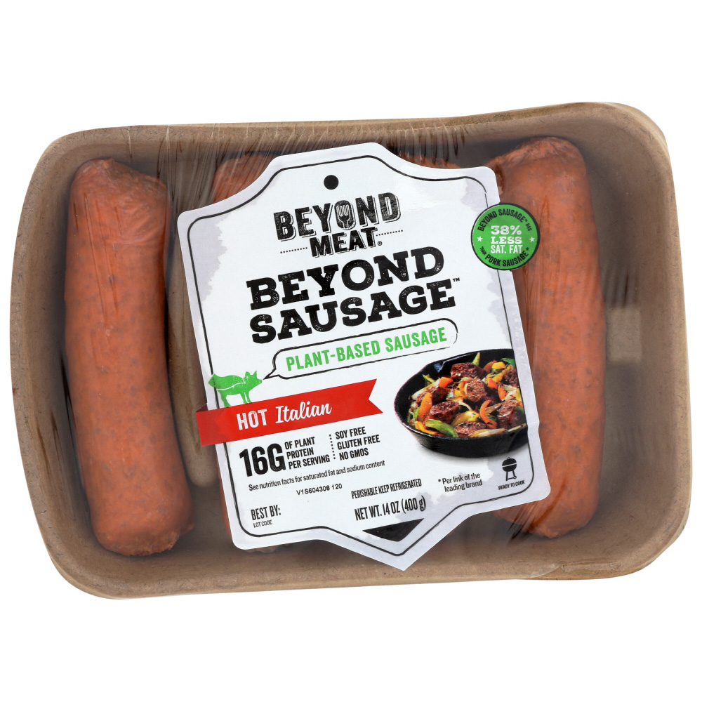 Beyond Sausage Meat Plant-based Links - Hot Italian Style