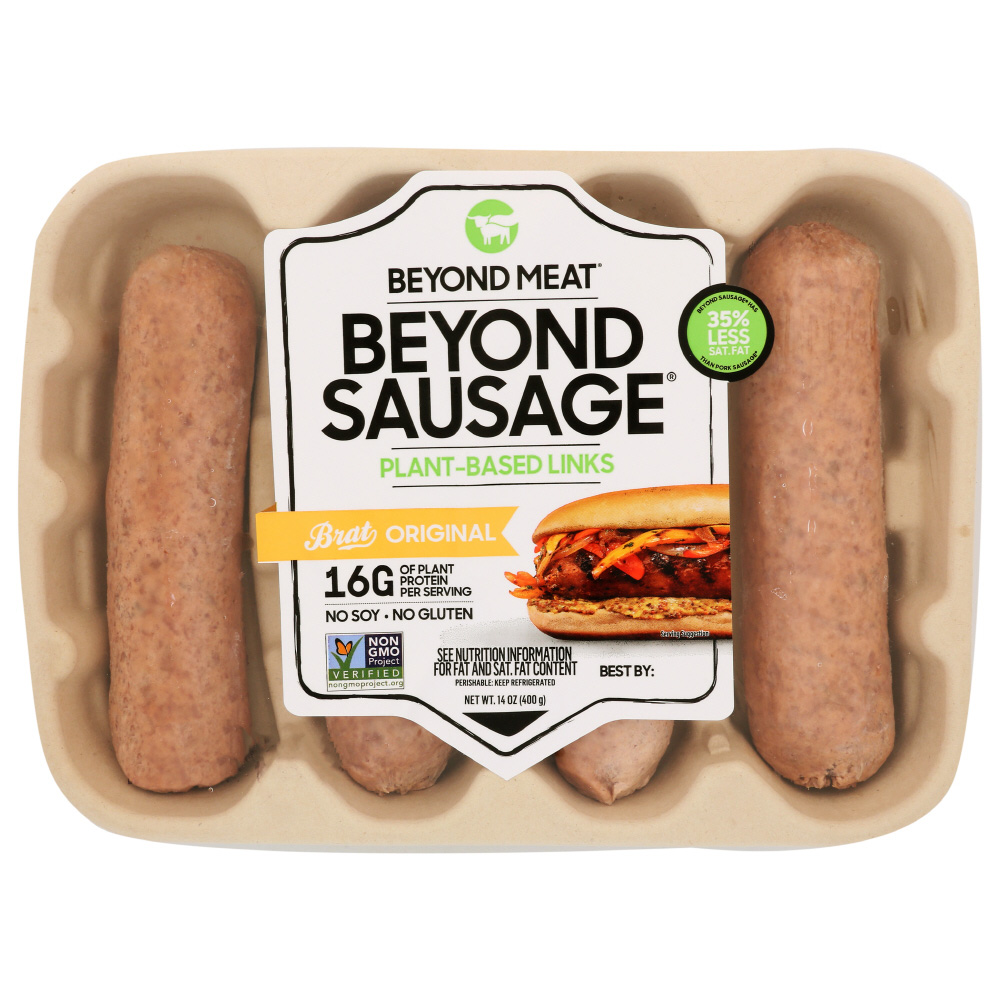 Beyond Sausage Meat Plant-Based Brat Original Dinner Links - 14oz