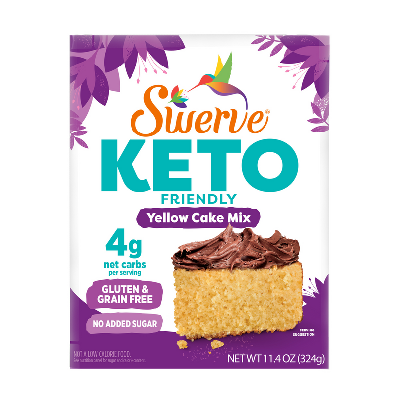 Swerve Sweets Yellow Cake Mix, Keto Friendly 11.4 Oz