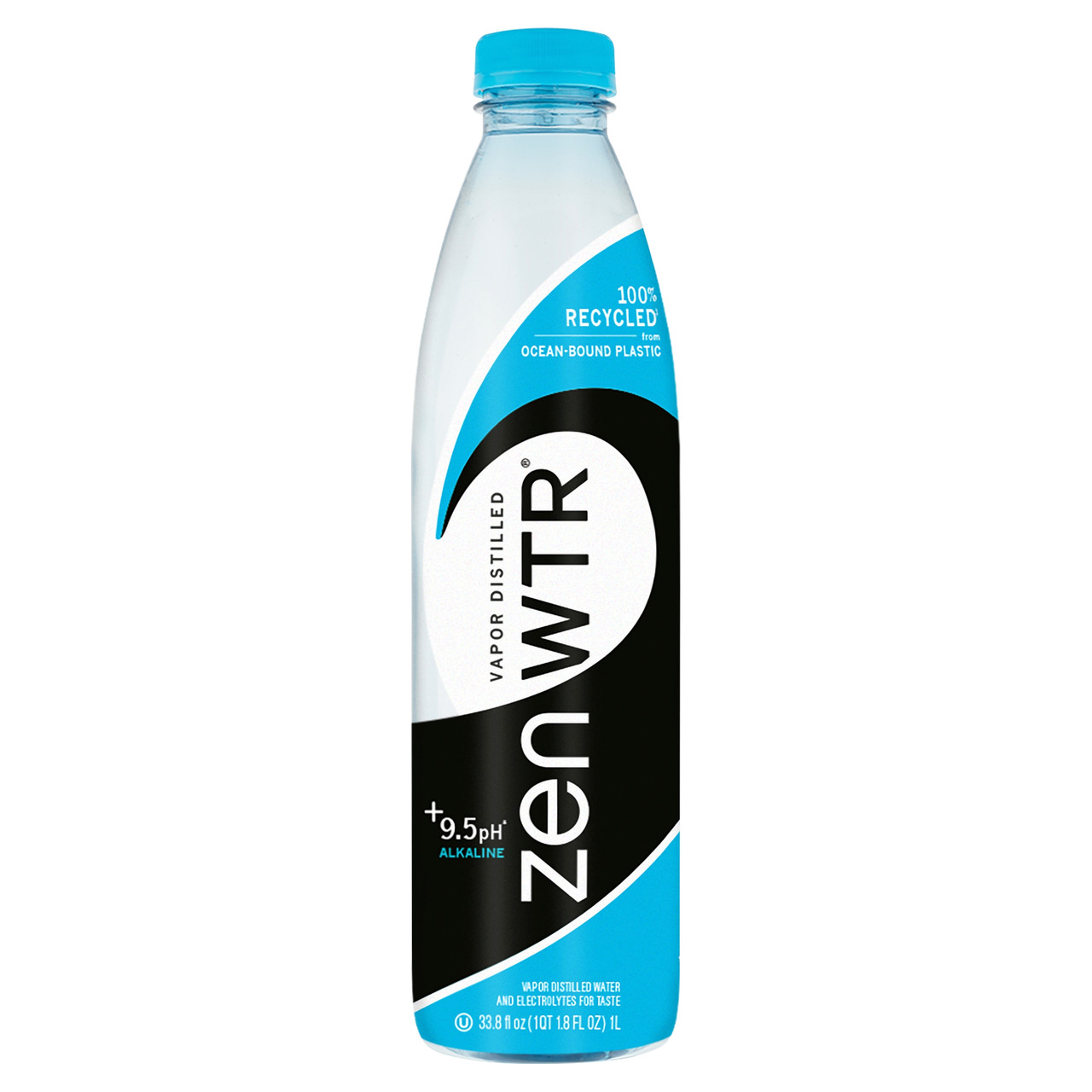 Zen Wtr Alkaline Water, Vapor Distilled, 9.5 pH 33.8 Fl Oz