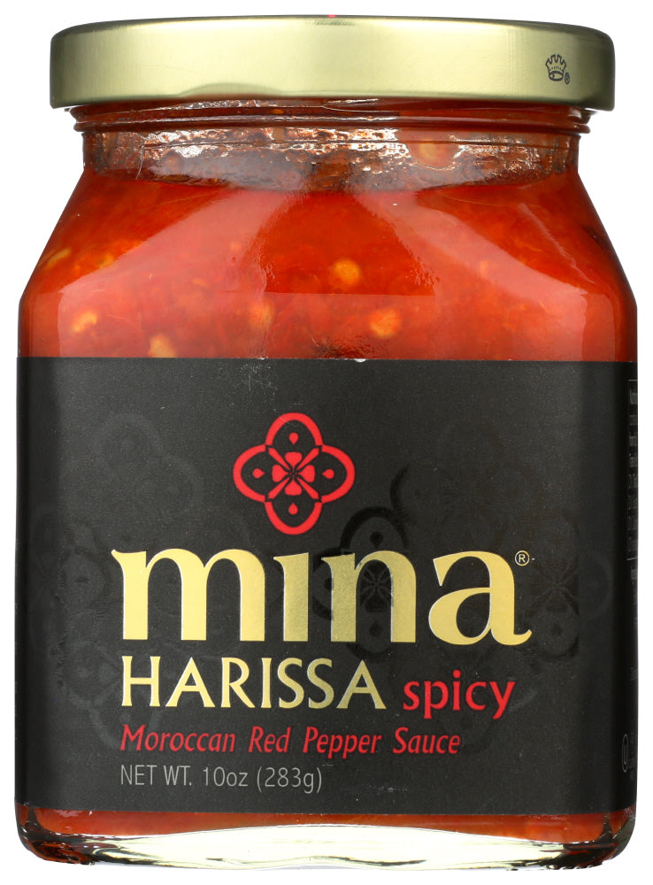 Mina Harissa Spicy Moroccan Red Pepper Sauce 10 Oz
