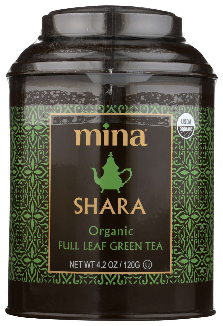 Mina Green Tea Full Leaf - Case Of 6 - 4.2 OZ