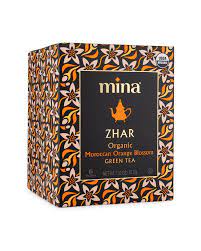 Mina Organic Moroccan Orange Blossom Green Tea