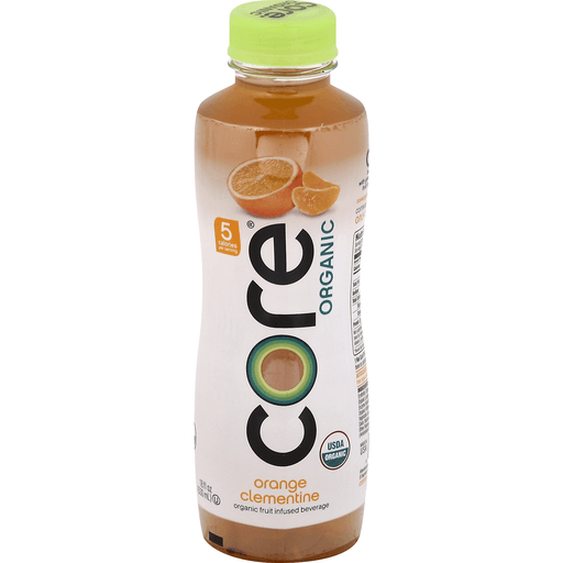 Core Natural Llc Organic Fruit Infused Beverage, Organic, Orange Clementine
