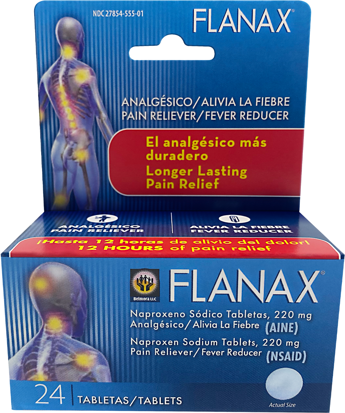 Flanax Pain Reliever Fever Reducer, Tablets