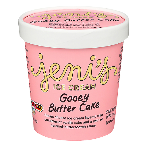 Jeni's Gooey Butter Cake Ice Cream 1 Pt