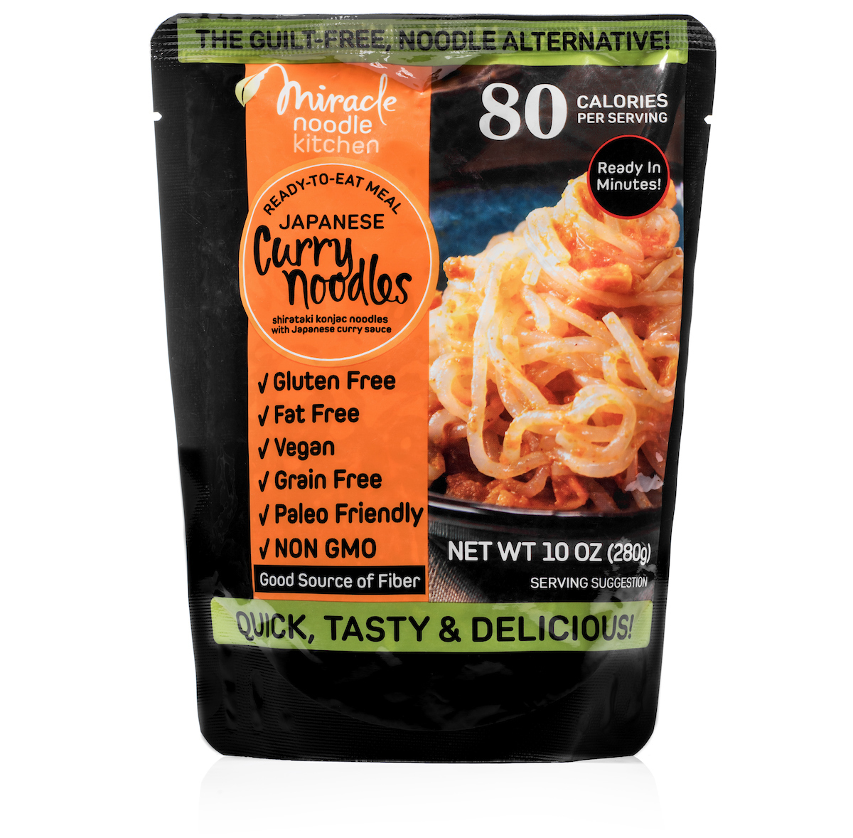 Miracle Noodle Ready To Eat Meal Japanese Curry + Plant Based Noodles