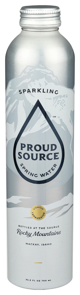 Proud Source Sparkling Natural Spring Water 12/25.3 OZ [UNFI #28968]