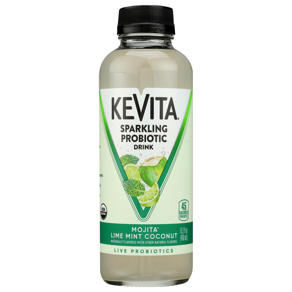 KeVita Mojita Lime Mint Coconut Sparkling Probiotic Drink - 15.2 Fl Oz
