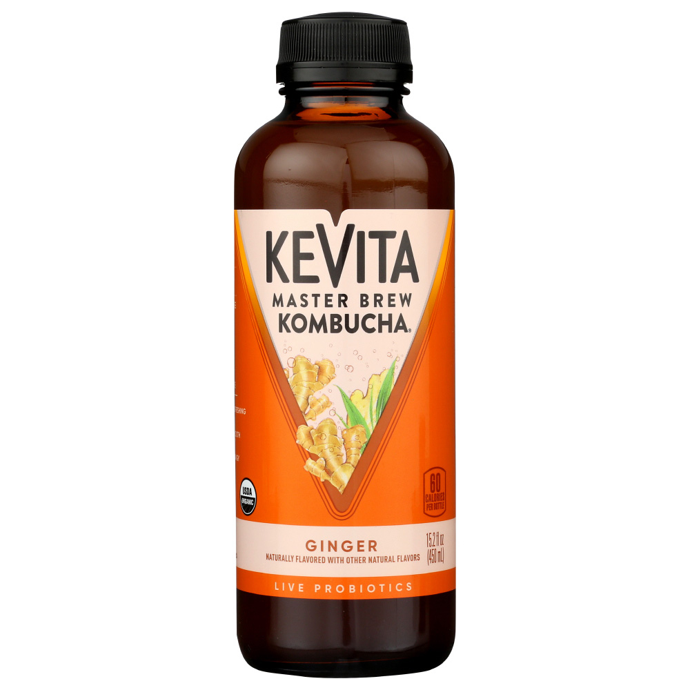 KeVita Ginger Master Brew Kombucha - 15.2 Fl Oz