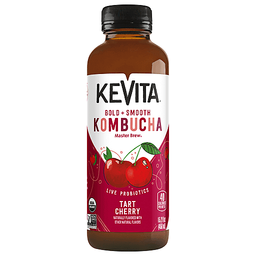 KeVita Organic Tart Cherry Master Brew Kombucha - 15.2 Fl Oz