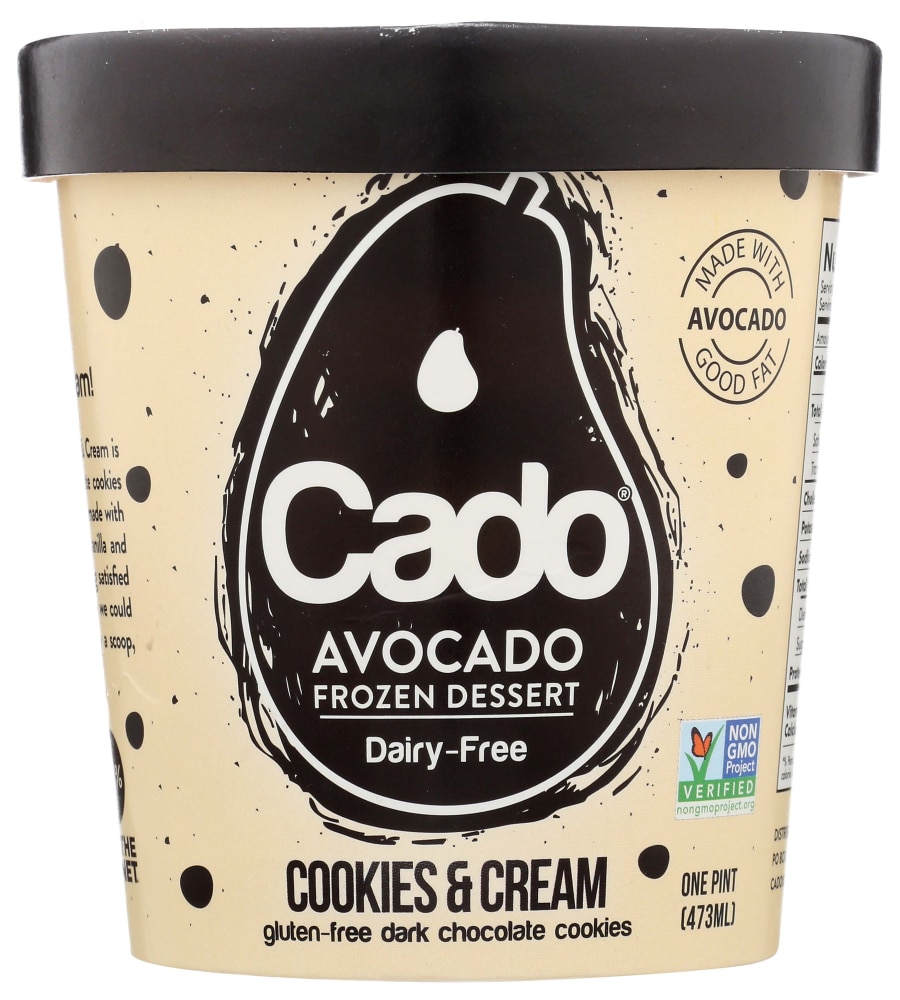 Cado Cookies & Cream Avocado Frozen Dessert