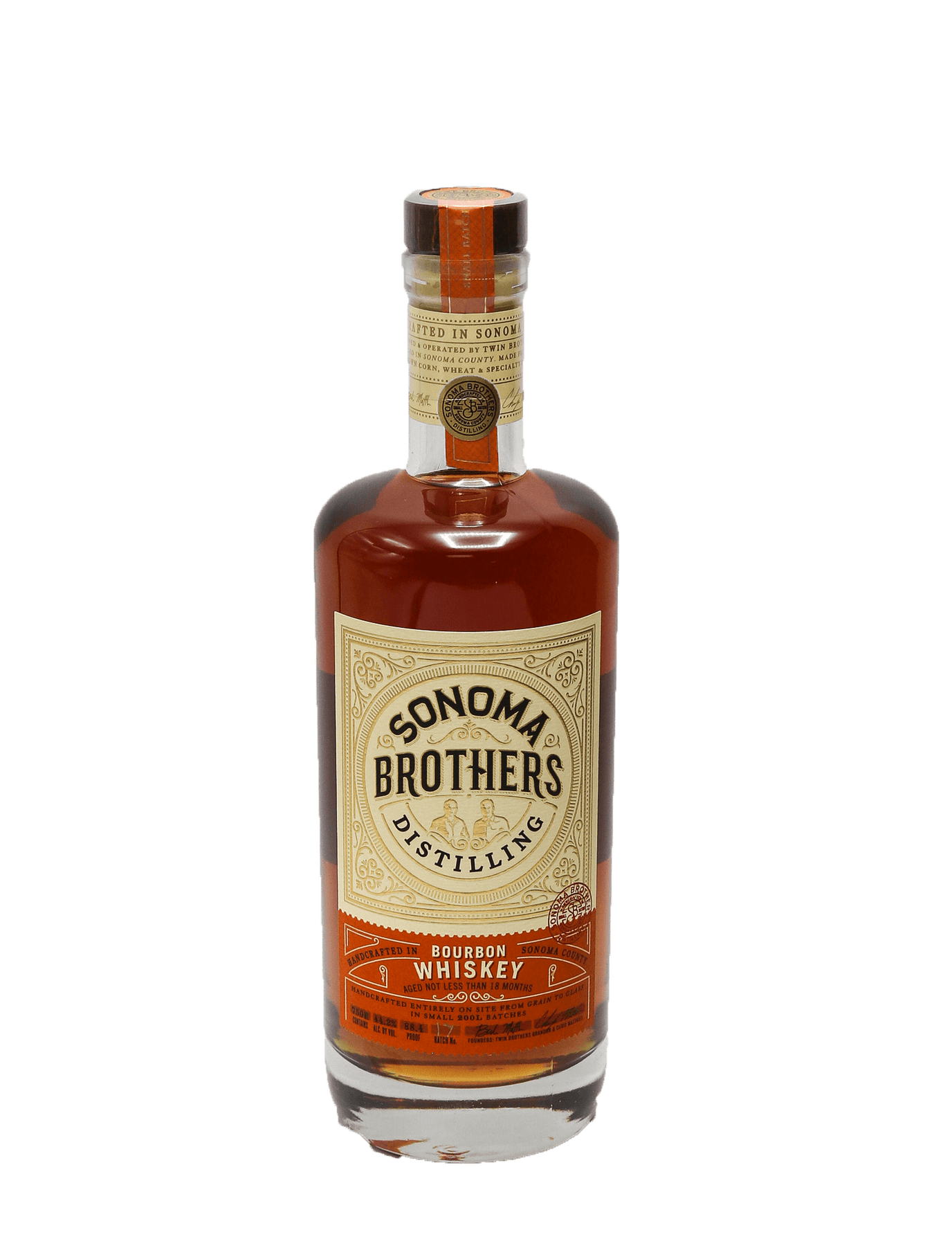 Sonoma Brother Straight Bourbon Whiskey