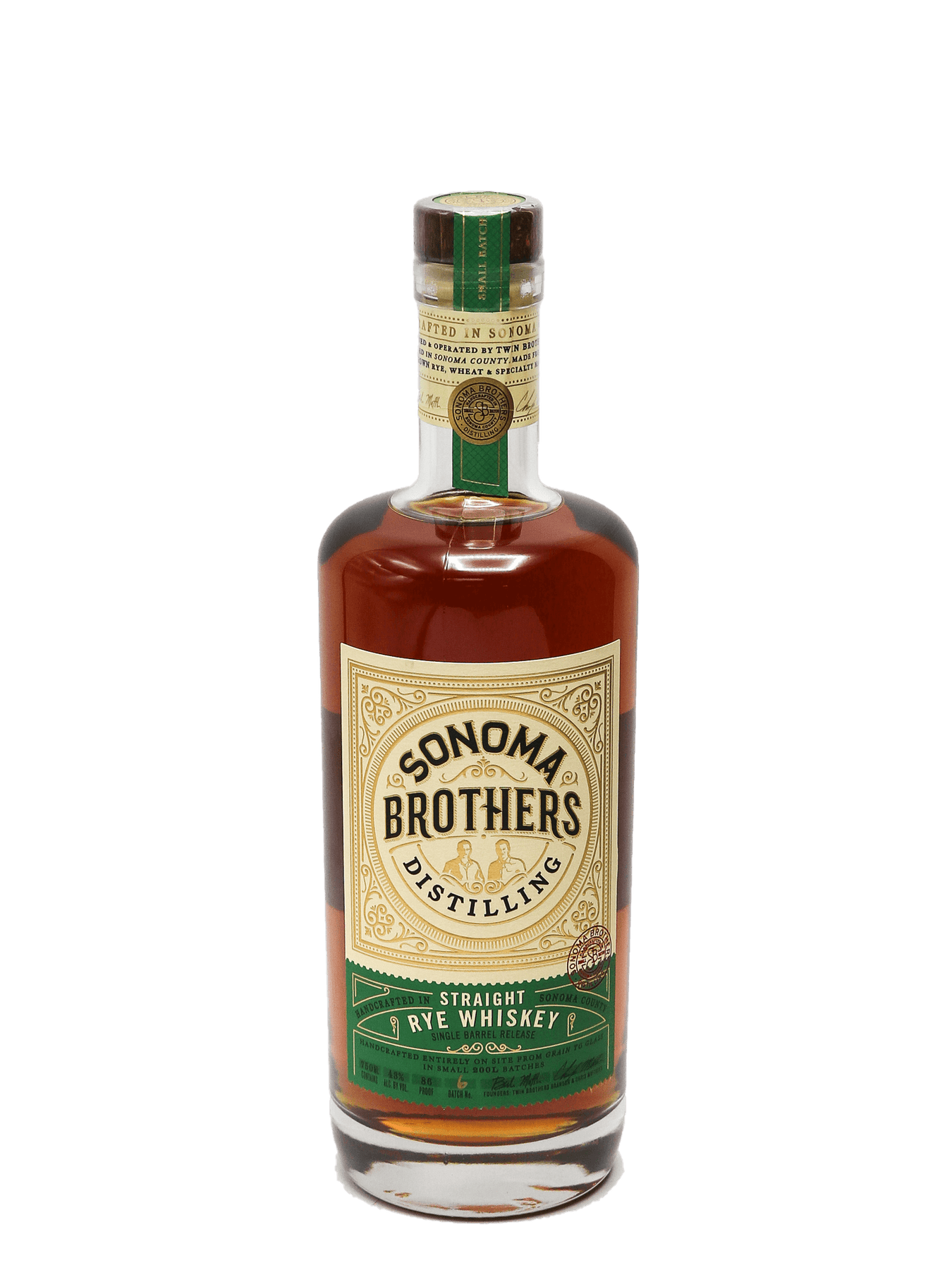 Sonoma Brother Rye Whiskey