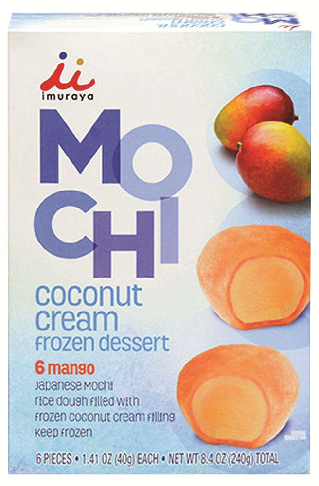 Imuraya Coconut Cream Mango Mochi
