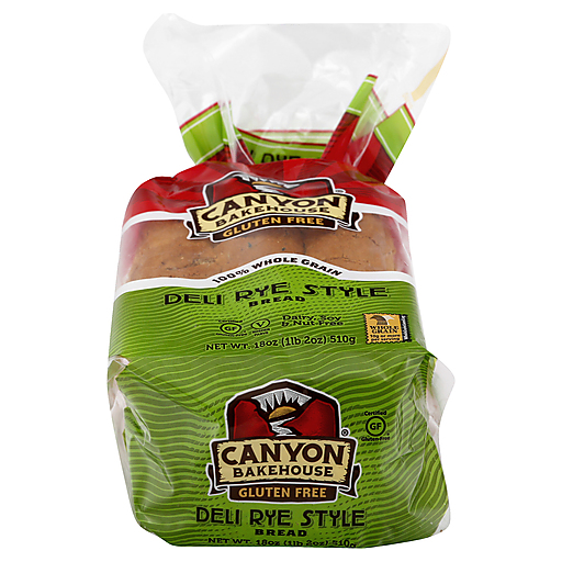 Canyon Bakehouse Gluten Free Bread, Deli Rye Style