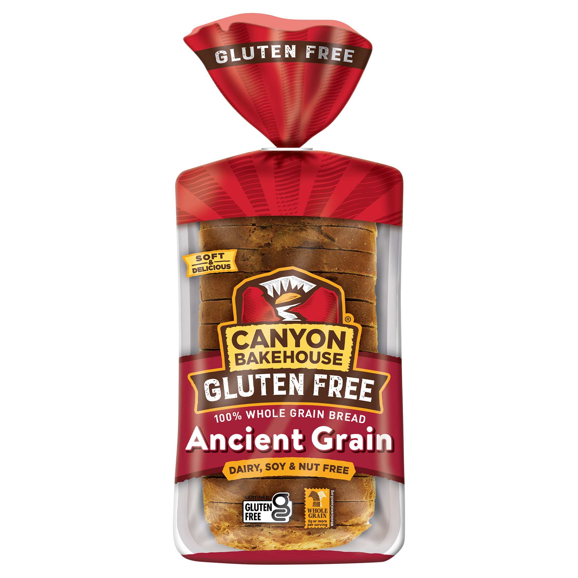 Canyon Bakehouse Gluten Free 100% Whole Wheat Ancient Grain Bread - 15oz