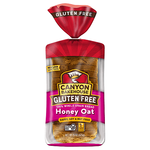 Canyon Bakehouse 100% Whole Grain Honey Oat Bread - 15oz