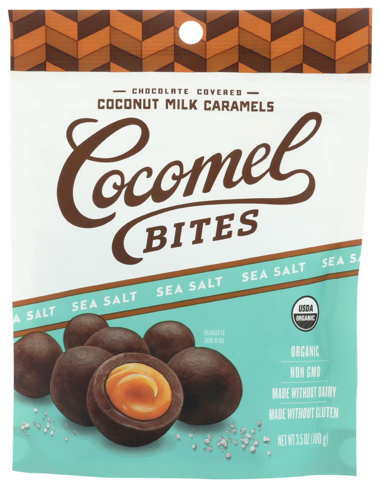 Cocomels Cocomel Organic Sea Salt Caramel Bites, 3.5 Oz