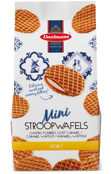 Daelmans Mini Honey Stroopwafels 5.29 Oz