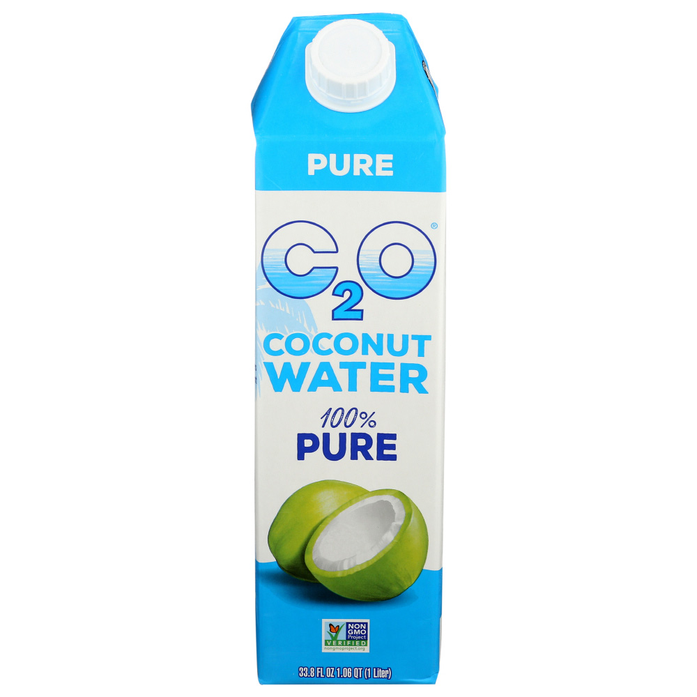 C2O Pure Coconut Water - Original - Case Of 12 - 33.8 Fl Oz