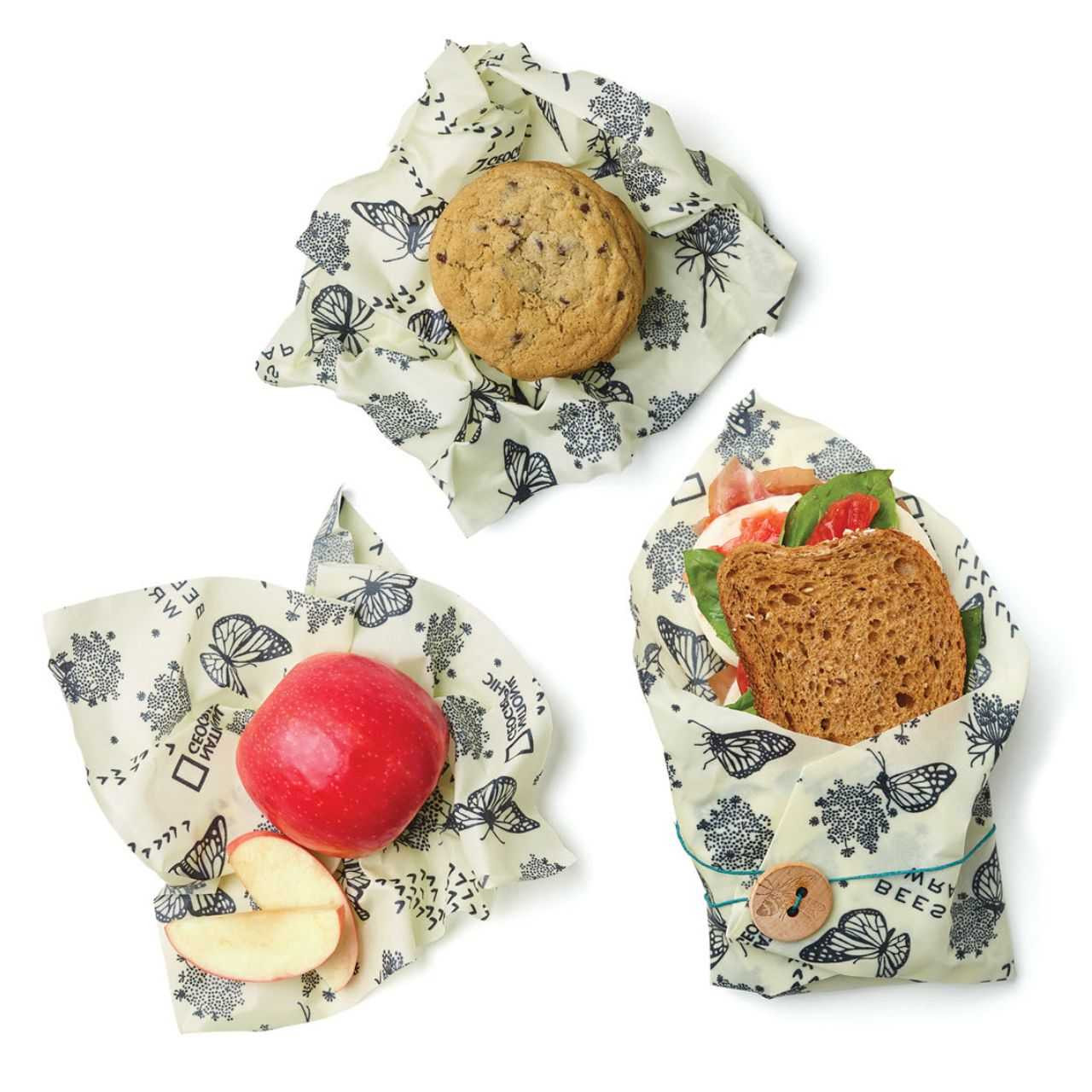 Bee's Wrap Explorer Pack - Monarch Print
