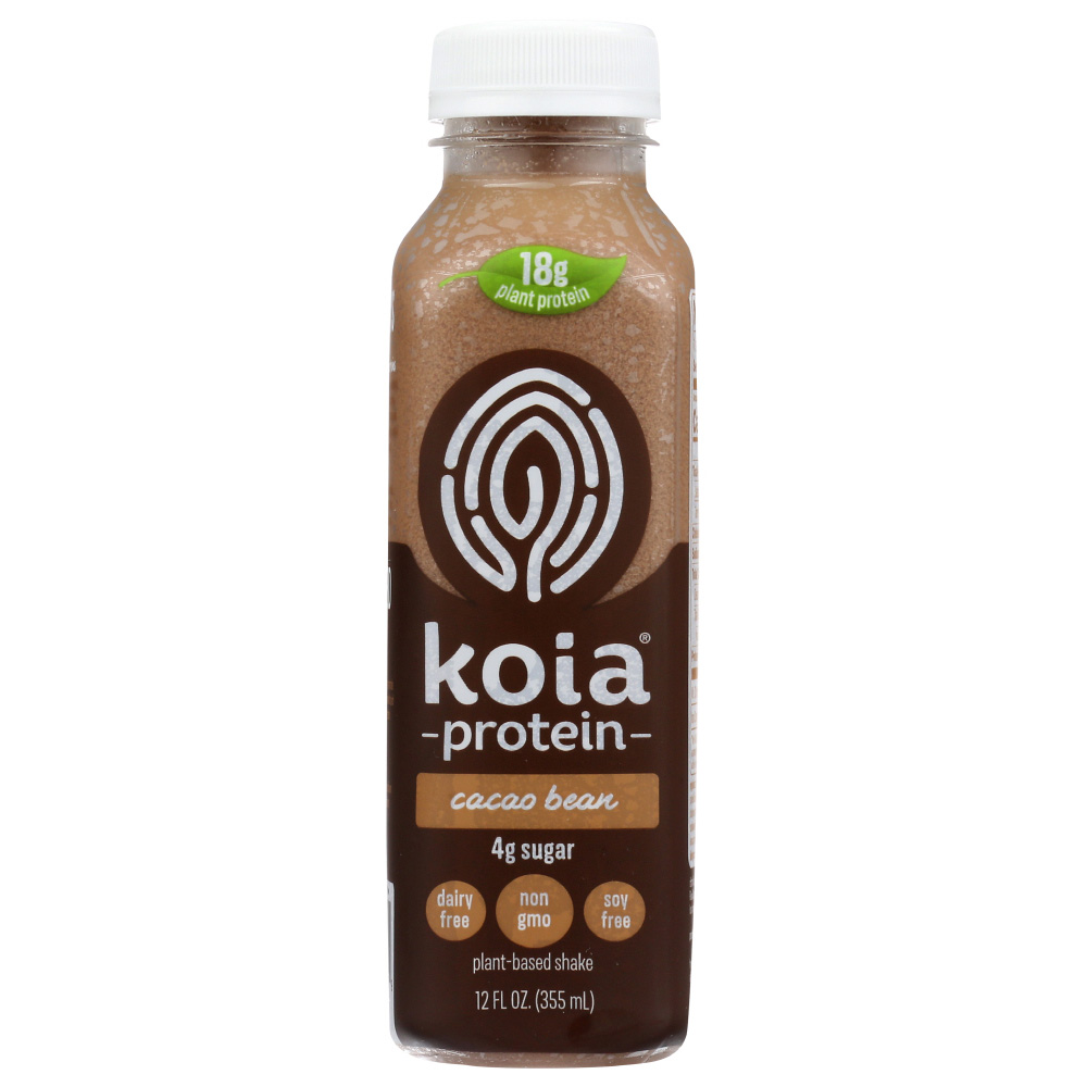 Koia Protein Shake, Cacao Bean 12 Fl Oz