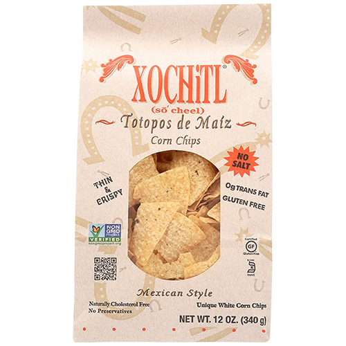 Xochitl Tortilla Chips No Salt