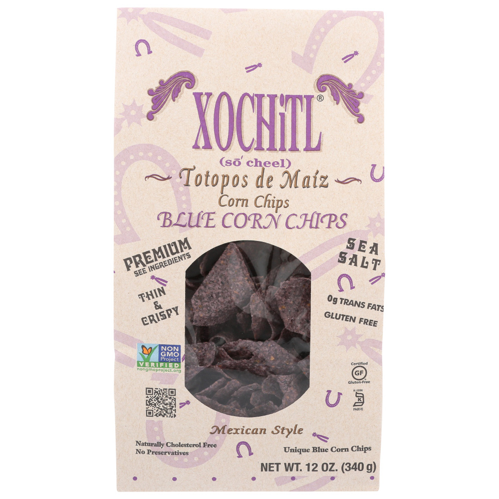 Xochitl Blue Mexican Style Corn Tortilla Chips