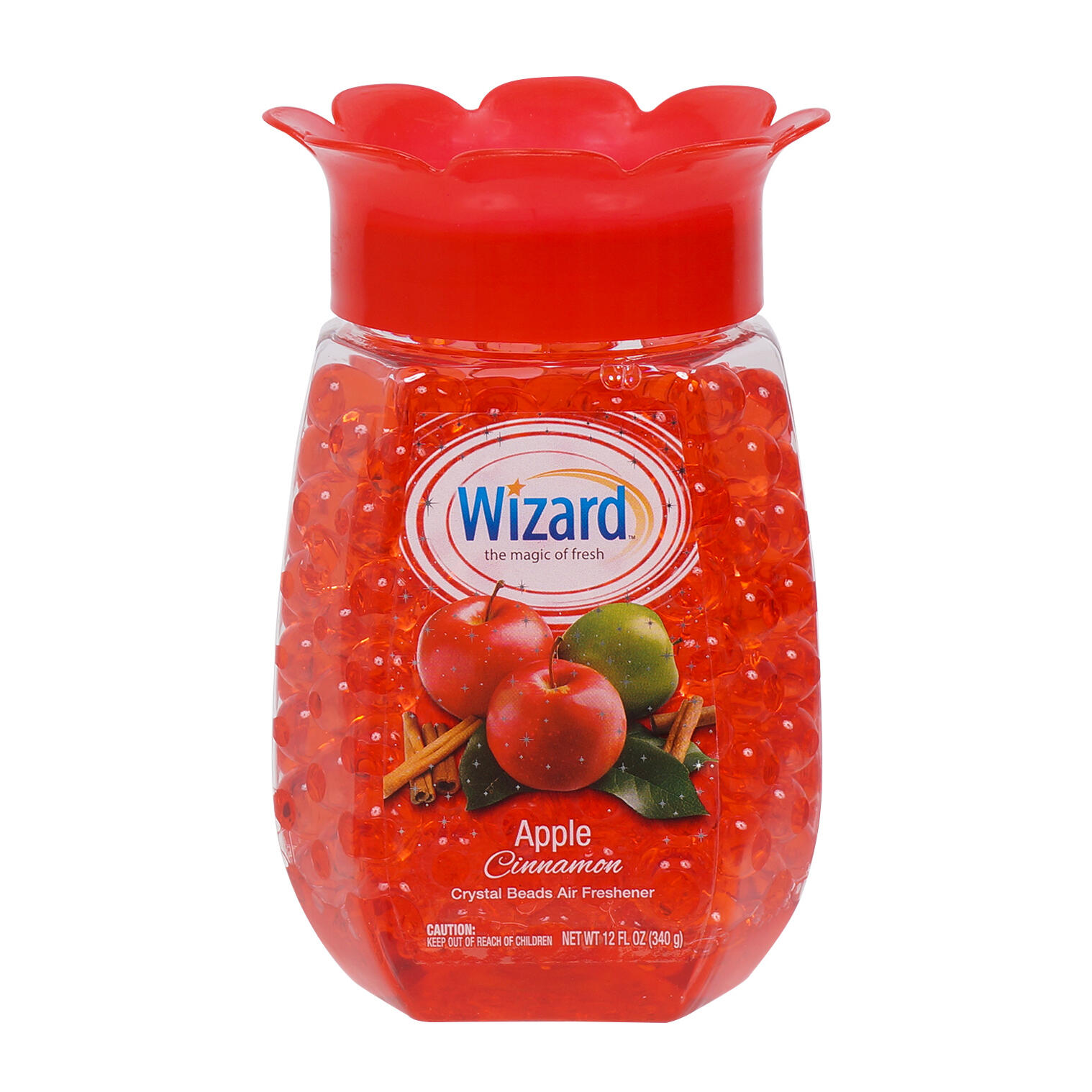 Wizard Crystal Bead Air Freshener - Apple Cinnamon- 340 G