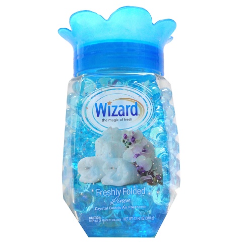 Wizard Crystal Bead Air Freshener - Freshly Folded - 340 G