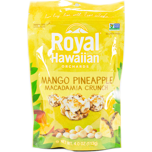 Royal Hawaiian Macadamia Crunch, Mango Pineapple