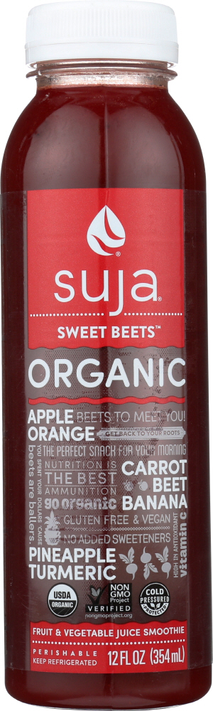 Suja Organic Fruit & Vegetable Juice Smoothie Sweet Beets