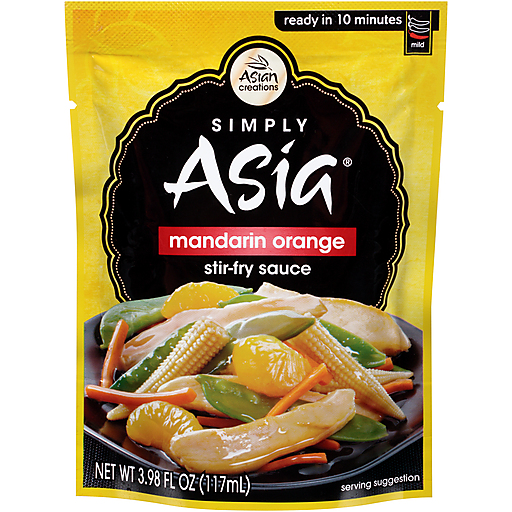 Simply Asia Mild Mandarin Orange Stir Fry Sauce 3.98 Fl Oz