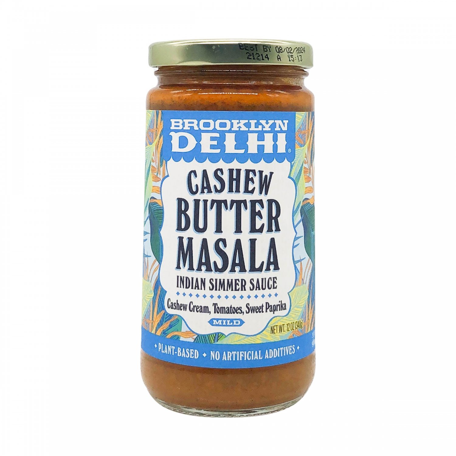 Brooklyn Delhi Cashew Butter Masala Indian Simmer Sauce, 12 Oz