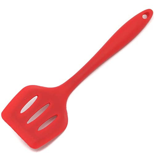 Chef Craft Premium Silicone Spatula/Turner, 11.75 Inch, Red