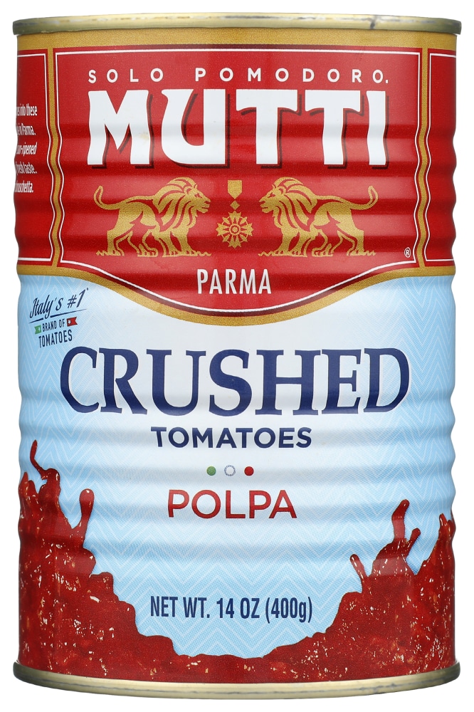 Mutti Finely Chopped Tomatoes 14 Oz Can 12ct Case