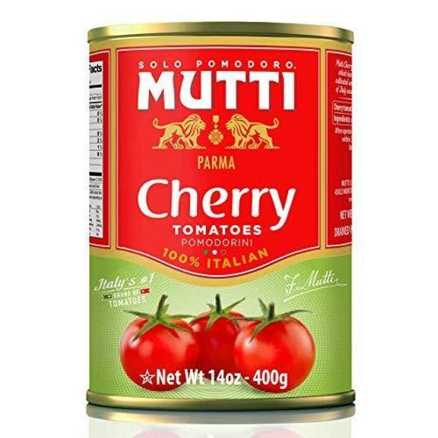 Mutti Cherry Tomatoes 14 Oz Can 12ct Case
