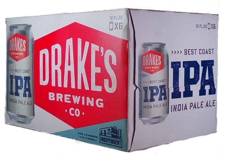 Drake's Brewing Best Coast IPA 6 PACK DEAL 6 X 355mL ABV 7