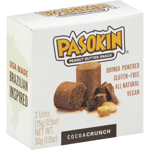 Pasokin Peanut Butter Snack, Cocoa Crunch