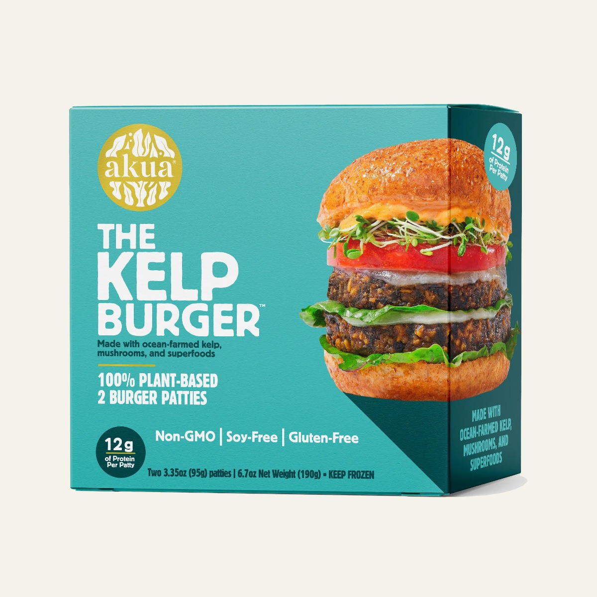 Akua The Kelp Burger, 6.7 Oz