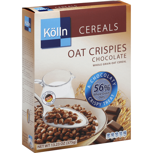 Kolln Cereals Oat Crispies, Chocolate