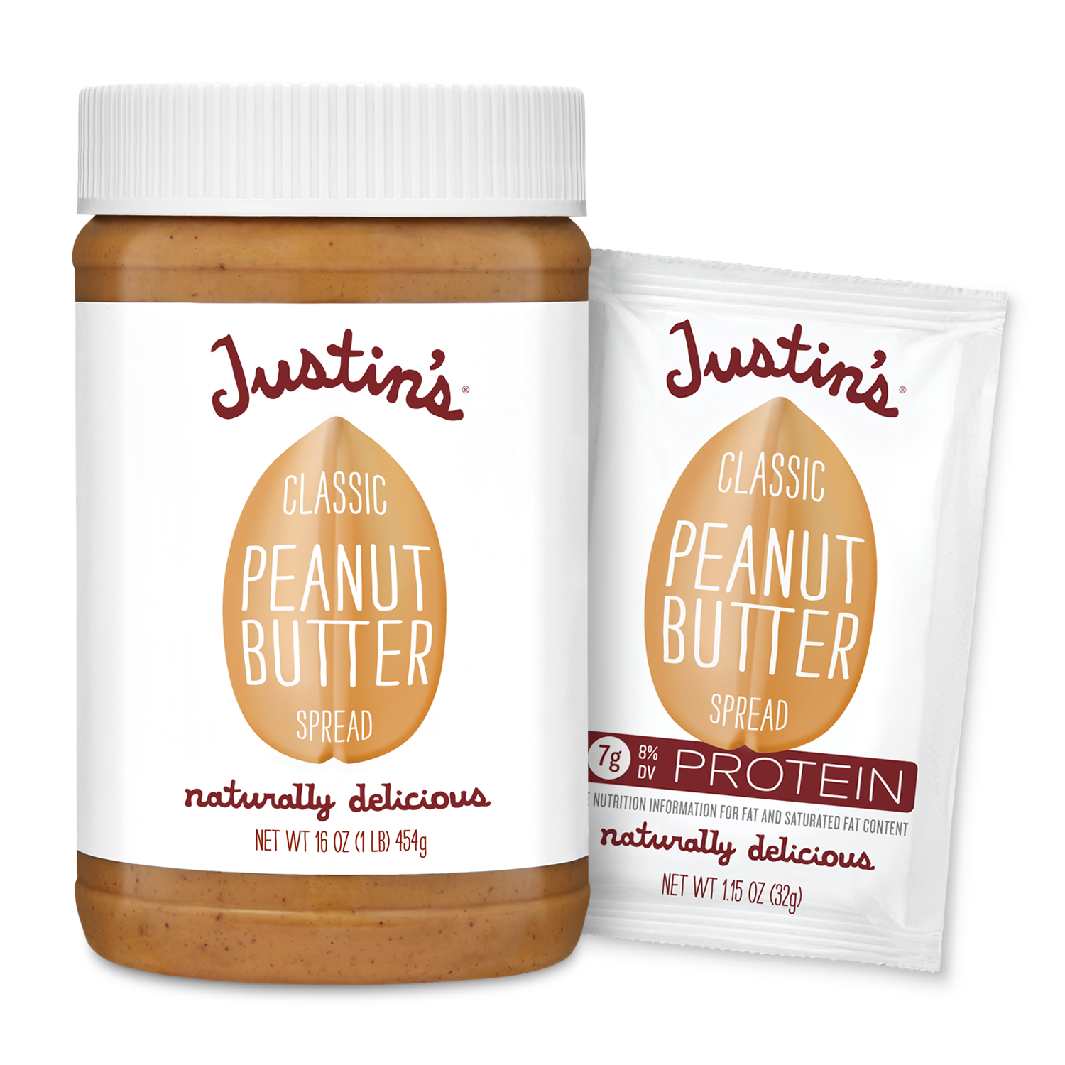 Justin's Classic Peanut Butter - 16oz