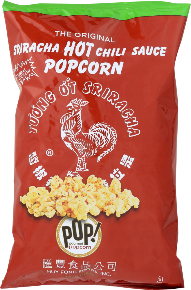 Pop Corn, Gourmet, The Original Sriracha Hot Chili Sauce